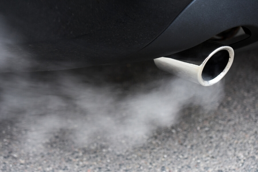 Car exhaust Fumes