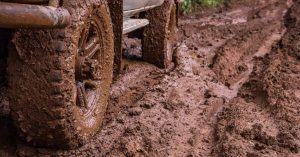 stuck in the mud