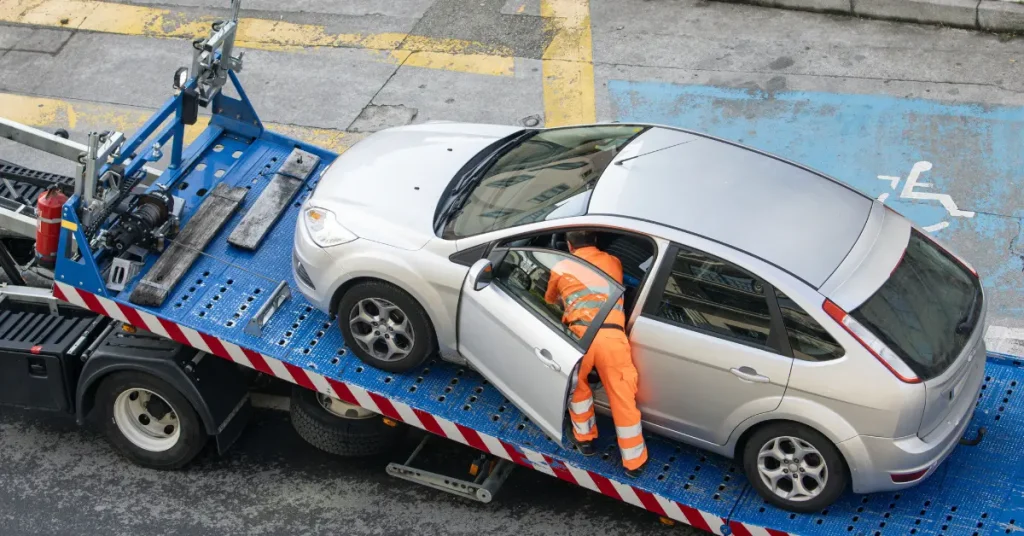 Are tow companies liable for damage?